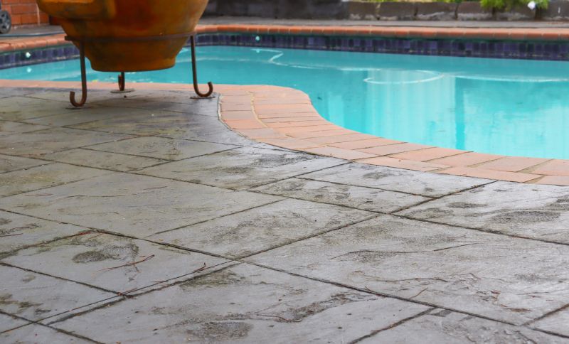 Textured Pool Deck